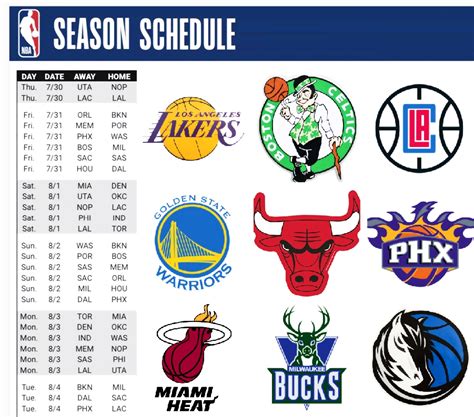 nba schedules|NBA Basketball Schedule .